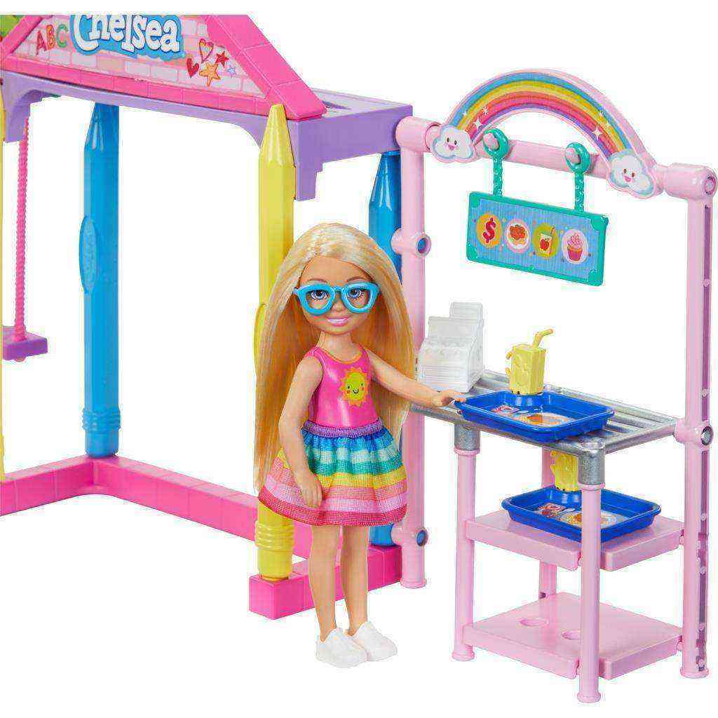 Barbie Chelsea Okulda Oyun Seti 15 cm Sarışın Aksesuarlı  - GHV80